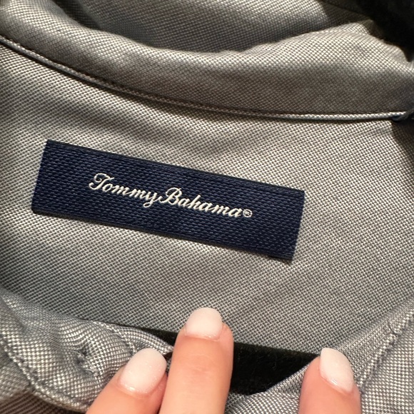 Tommy Bahama‎ Gray Polo - Picture 4 of 7